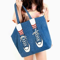 에이치플러스몰 귀여운 디자인 프린팅 캐주얼룩 패션 여자 에코백