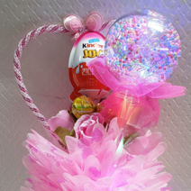 안산 플라워마트 LED 요술봉 킨더조이 사탕봉, LED 요술봉 킨더조이 사탕봉 여아