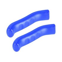 자전거 핸들 바 그립 브레이크 레버 실리콘 커버 탈착식 보호대 전문 경주용 검정색 1 쌍, Blue