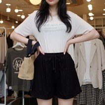 메리앤유 편안한 핏 면스판소재 카브라 반바지