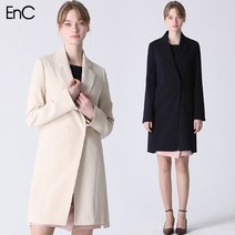 이엔씨 EnC 시크 베이직 롱 재킷 (택가격:299000원)