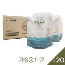 바하퍼시픽천일염 400g 푸드그레이드 코셔 천일염 바하소금 (순도 99.5 가는소금), 단품 x 20개