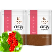 인차 국내산 오미자 분말 가루 오미자열매 파우더 차, 200g, 2개, 2개