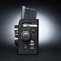 Rolleiflex 2.8gx 롤라이플렉스 중형 필름카메라 소가죽 케이스, 블랙 블랙라인
