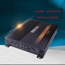 PUZU LVPIN DSP 카오디오 바이크 오토바이앰프 해양보트 I Key-고출력 1700W 전문 오디오 자동차 앰프 4-Way 4 채널 12V 자동 스테레오 스피커 부스터