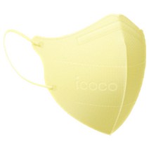 아이코코 쿨 마스크 소형 N, 25매입, 1개, 레몬