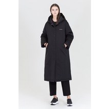 RAW TO WRO008 심벌 자수 후디 롱 패딩블랙 SYMBOL EMBD HOODY LONG PADDING BLACK RP0121OL