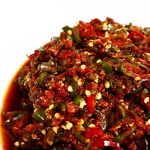 더순수김치 직접 손으로 담그는 국내산 프리미엄 수제 청양고추 만능땡초장 고추다대기 청양다대기 땡초장, 1개, 500g