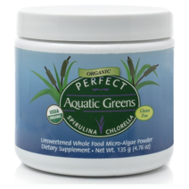 퍼펙트 서플리먼트 스피루리나 클로렐라 마이크로 알게 유기농파우더 135g Perfect Supplements Aquatic Greens Spirulina, 상세내용참조, 없음, 분말