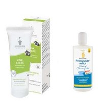 비오투름 징크크림 50ml + 클렌징밀크 75ml, 1세트