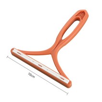 보풀제거 애완 동물 헤어 리무버 고양이 머리 린트 수동 제모 매트 카펫 러그 울 코트 의류 면도기 브러쉬 도구 탈모 공, [02] orange