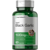 Horbaach 숙성 흑갈릭 1500mg 60캡슐
