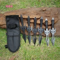 단도 비도 투척 나이프 닌자 은닉 훈련 다트 무기 Esyuse 증정, 3 화이트