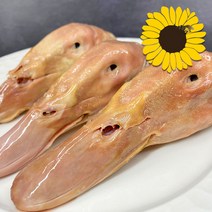 건강바라기 국내산 오리머리 1kg 냉동 간궈야터우, 단품