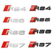 RS4 RS5 RS6 RS7 엠블럼 트렁크 엠블럼 크롬 검정 래터링 아우디용품, 4. RS5 검정