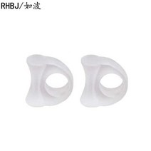 발가락링 2/4/8pcs 분리기 피트 케어 프로텍터 실리콘 발가락 정형 제품 Bunion 교정기 Hallux Valgus 발 관리 페디큐어, 한개옵션1