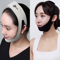 얼굴 붓기 빼는법 안면 비대칭 교정 장치 사각턱 주걱턱 이중턱 턱 브이 라인 교정기 마사지 리프팅 밴드, NEW 갸르미(베이지)
