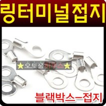 CARFELL 블랙박스 마이너스 접지용 링터미널 차량용DIY용품, 8mm(10개)