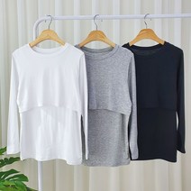 루즈루즈 기본 수유티셔츠