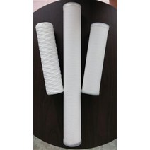 여과필터 10인치(250mm) 50개(1박스) 하우징필터 마이크로필터 와운드필터 카본필터 멜트브라운, 마이크로필터 250mm_10