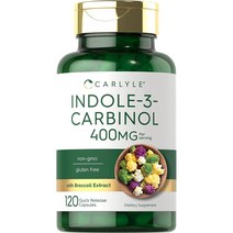 Carlyle 칼라일 인돌3 카비놀 400mg 120캡슐
