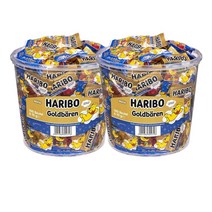하리보 골드바렌 굿 나이트 미니 100개 10g Haribo Goldbaren Gute Nacht Minis, 2팩