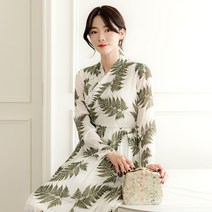 생활한복에 생활한복을 더한 철릭 원피스 빅사이즈 퓨전의상