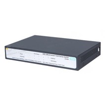 HP HPE 1420-5G-POE+ 5포트 1000Mbps POE+ 스위칭허브, JH328A