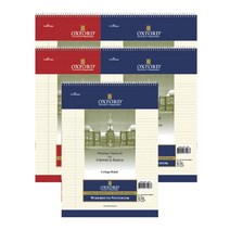 옥스포드 상철 절취스프링 노트 B5 75매 252mm X 179mm 5권, B5 75매 X 5권