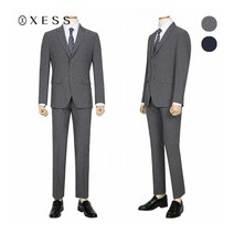 제스 (제스) 폴리 스트레치 슬림핏 수트세트(X2BJA8003_S)