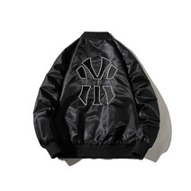 힙합 니트 패션 남성 재킷 파일럿 여성 봄 가을 야구