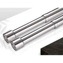 스테인레스 스틸 고강도길이조절 옷장봉 간이옷장, 3-옷장봉-L