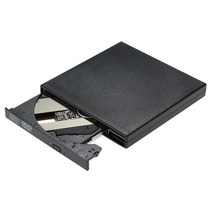 cd리핑 리핑기 cd dvd플레이어 odd usb 2.0 슬림 외부 -rw -rw airpro 노트북 데스크탑용 -rw 버너가 있는 광학 디스크 드라이브 리더기 플레이어, 검은색