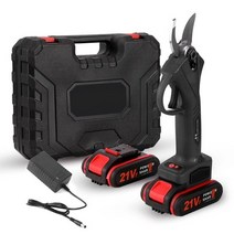 충전 전지가위 전동 다용도 무선 전기 전정 가위 21V 30mm 전기 Pruner 정원 가위 도구 충전식 배터리 전정 가위 정원 도구물류 수요로 인해 귀하의 어 주소가 필요합니다., 03 Black_01 EU