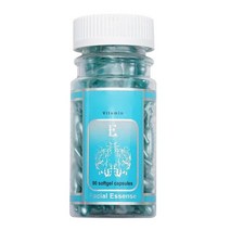 비타민 E 캡슐 스팟 여드름 제거 보습 영양 미백 주근깨 세럼 페이스 크림 박스 당 90 개, [02] 90pcs Aloe, 한개옵션1