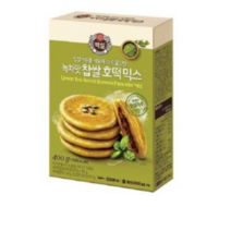 백설 녹차맛 찹쌀호떡믹스 400g, 18개