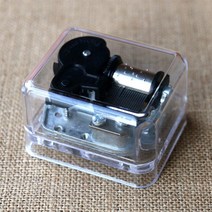 오르골 실버 자동 뮤직박스 태엽 인테리어 보석함, 2-오르골-백조의호수