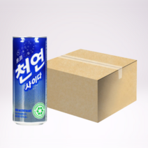 사이다 천연사이다 업소용 캔음료 250ml 120캔, 사이다 120캔