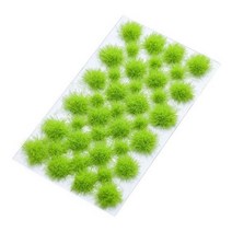 인테리어 소품 50Psc 인공 잔디 Tufts 소형 부시 마이크로 조경 공장 클러스터 시뮬레이션 모델 모래 테이블 장면 DIY 재료, B-yellow-green 39pcs