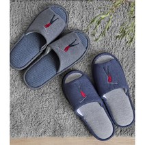 주부 홈패션 실내용 체크 플라워 거실화 병원 직장인 쿠션슬리퍼 호텔 모텔, 체크플라워실내화 레드