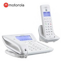 [모토로라] 유무선 일반 전화기 C7201A 화이트