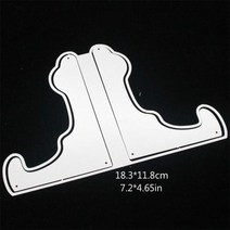 대형이젤 미술용품 나무 철제 액자 이젤 KSCRAFT-큰 이젤 카드 스탠드 금속 절단 다이 스텐실 DIY 스크랩북/사진 앨범 장식 엠보싱 DIY 종이 카드, card stand