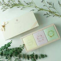 천연꿀 선물세트(130x3 리본 부착 쇼핑백 동봉)_허니크래프트