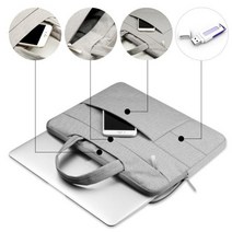 멀키포켓 충격흡수 노트북 파우치 가방 방수 맥북 파우치