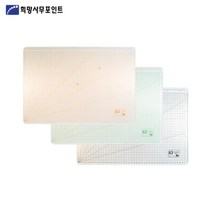 문구랑만들기랑 A3 PP 뉴 커팅매트, 연두