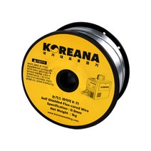 코리아나 논가스 와이어 철 용접봉 K-71, 논가스 와이어 K-71 (1KG)