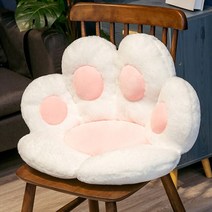 베란다 캠핑 라탄 그네 해먹의자 행잉체어의자 쿠션 좌석 패드 등받이 지지 바닥 매트 거실 행잉 바스켓 지, 01 WHITE