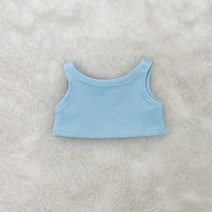 벙거지 코튼 10cm15cm20cm 헨리 10cm인형옷, C08-연청 나시