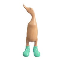 친환경 나무 오리 레인 부츠 눈길을 끄는 장식 다용도 가구 스팟용 홈 장식품, 5.green  M