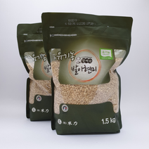 [22년햅쌀] 장세순 유기농/무농약/발아현미 3kg 4kg 4.5kg 현미 산지본사직송, 1.5kg(유기농), 3개